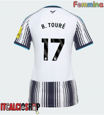 Newcastle United Bazoumana Toure #17 Prima Maglia Femmina 2026-27 Manica Corta